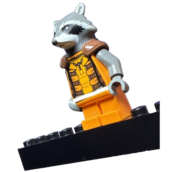 Lego Marvel Guardians of the Galaxy Minifigure Rocket Raccoon 706020 - Picture 2 of 7
